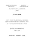 The medical doctoral thesis: Study on histopathological fearures, immunohistochemistry and methylation of rassf1a gene in prostate cancer