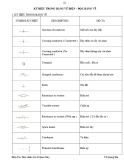 Ký hiệu trong bảng vẽ điện: Hướng dẫn đọc bảng vẽ chi tiết