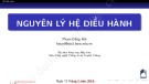 Bài giảng Nguyên lý hệ điều hành: Chương 1 - Phạm Đăng Hải