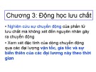 Bài giảng Cơ lưu chất: Chương 3 - TS. Lý Hùng Anh