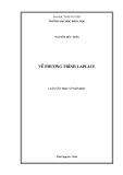 Luận văn Thạc sĩ Toán học: Về phương trình laplace