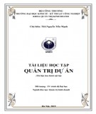 Tài liệu học tập Quản trị dự án: Phần 1 (chuẩn nhất)