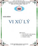 Giáo trình Vi xử lý Phần 2: CĐ Giao thông Vận tải