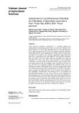 Assessment of land resources potentials for orientation of agriculture land use in Ham Thuan Bac district, Binh Thuan province