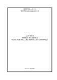 Giáo trình Múa hiện đại (Ngành: Nghệ thuật múa dân gian dân tộc) - Trường CĐ Cộng đồng Lào Cai