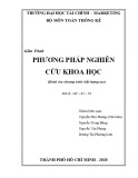 Giáo trình Phương pháp nghiên cứu khoa học Phần 1: Trường ĐH Tài chính Marketing