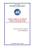 Tâm lý học ứng dụng trong kinh doanh: Kinh nghiệm từ ThS. Nguyễn Võ Huệ Anh