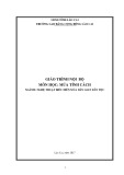 Giáo trình Múa Tính cách (Ngành Nghệ thuật múa dân gian dân tộc) - Tài liệu Trường CĐ Cộng đồng Lào Cai