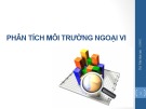 Bài giảng Quản trị chiến lược: Chương 2 - ThS. Trần Minh Anh