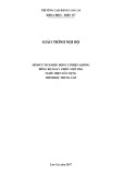 Giáo trình Động cơ điện không đồng bộ xoay chiều một pha (Nghề Điện dân dụng) - Trường CĐ Cộng đồng Lào Cai [Mới nhất]