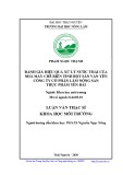 Luận văn Thạc sĩ Khoa học Môi trường: Đánh giá hiệu quả xử lý nước thải đối với Nhà máy chế biến tinh bột sắn Văn Yên