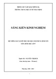 Sáng kiến kinh nghiệm THCS: Hệ thống bài tập bổ trợ môn hình học lớp 7