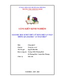 Sáng kiến kinh nghiệm THCS: Tổ chức học tập trải nghiệm sáng tạo trong môn Địa lí lớp 6 ở trường THCS