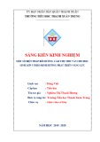 Sáng kiến kinh nghiệm Tiểu học: Một số biện pháp bồi dưỡng cảm thụ thơ văn cho học sinh lớp 5 theo định hướng phát triển năng lực