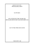 Rèn luyện kỹ năng tự học cho học sinh: Luận văn Thạc sĩ về dạy học phương pháp tọa độ trong không gian