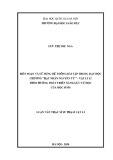 Luận văn Thạc sĩ: Biên soạn và sử dụng bài tập chương Hạt nhân nguyên tử Vật lí 12 phát triển năng lực tự học của học sinh