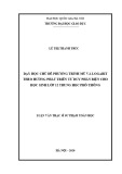 Luận văn Thạc sĩ: Dạy học phương trình mũ và logarit lớp 12 theo hướng phát triển tư duy phản biện
