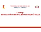 Bài giảng Kế toán công Chương 5: GVC.TS. Nguyễn Thị Phương Dung