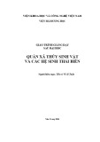 Giáo trình Quần xã thủy sinh vật và hệ sinh thái biển - TS. Võ Sĩ Tuấn [chuẩn nhất]