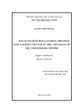 Bảo vệ người sử dụng lao động theo pháp luật lao động Việt Nam: Luận văn Thạc sĩ Luật học từ thực tiễn Quận Tân Phú, Thành phố Hồ Chí Minh
