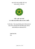Tiểu luận môn học Xây dựng hệ thống đất đai phát triển: Thực trạng hệ thống quản lý đất đai tại thị xã Đông Triều và giải pháp đối với hệ thống quản lý đất đai tại địa phương theo hướng phát triển