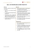 Bài giảng Kinh tế vi mô - Bài 6: Thị trường độc quyền thuần túy (Đại học Ngoại thương)
