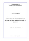 Luận văn Thạc sĩ Chính sách công: Nâng động lực làm việc thông qua luân chuyển công việc tại Cục hải quan Long An