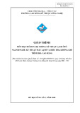 Giáo trình Hệ thống kỹ thuật lạnh ôtô (Nghề Kỹ thuật máy lạnh và điều hòa không khí, Trình độ cao đẳng) – CĐ Kỹ thuật Công nghệ BR–VT
