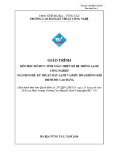 Giáo trình Tính toán Thiết kế Hệ Thống Lạnh Công Nghiệp (Nghề Kỹ Thuật Máy Lạnh & Điều Hòa Không Khí, Trình Độ Cao Đẳng) - CĐ Kỹ Thuật Công Nghệ BR-VT