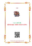 Các chủ đề Hình học môn Toán lớp 6