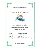 Sáng kiến kinh nghiệm Tiểu học: Kinh nghiệm áp dụng bài tập trắc nghiệm môn tin học lớp 3
