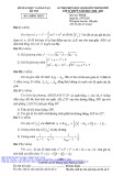 Đề thi chọn học sinh giỏi Toán 12 THPT năm 202