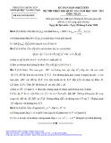 Đề thi Toán học sinh giỏi Quốc gia 2020-2021 - Sở GD&ĐT Hưng Yên