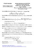 Đề thi học sinh giỏi Toán Quốc gia 2020-2021 Ninh Bình - Sở GD&ĐT: Tuyển chọn đội tuyển