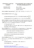 Đề thi học sinh giỏi Toán Quốc gia 2020-2021 - Sở GD&ĐT Lâm Đồng