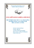 Sáng kiến kinh nghiệm Mầm non: Một số biện pháp xử lý các tình huống sư phạm trong hoạt động giao tiếp ở trẻ mẫu giáo bé