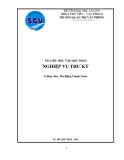 Giáo trình Nghiệp vụ thư ký ThS.Đặng Thanh Nam [Mới nhất]