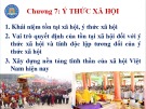 Bài giảng Triết học Chương 7 Trường ĐH Thương Mại: Tổng quan và phân tích