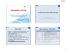 Bài giảng Xử trí ung thư buồng trứng