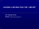 Bài giảng Cơ sở dữ liệu Chương 2 Hoàng Thị Hà: Tổng hợp kiến thức