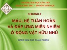 Bài giảng Sinh học đại cương A2: Chương 8 - Ngô Thanh Phong
