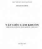 Giáo trình Vật liệu làm khuôn Đúc - Nhiệt luyện (Phần 1): Dùng cho đào tạo đại học