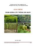 Giáo trình Chọn giống cây trồng dài ngày [chuẩn nhất]