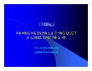 Bài giảng Cơ học đất: Nguyên lý tổng quát về ứng xử của đất - Chương 1