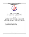 Đề tài nghiên cứu khoa học cấp trường: Nghiên cứu thực trạng và giải pháp đột phá nâng cao số lượng bài báo trên tạp chí ISI của khoa điện – điện tử