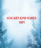 Sáng kiến kinh nghiệm THPT: Rèn luyện kỹ năng làm văn thuyết minh lớp 10 từ trải nghiệm mô hình kinh tế địa phương vùng Bắc Yên Thành