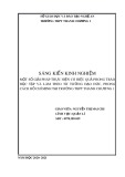Sáng kiến kinh nghiệm THPT: Một số giải pháp thực hiện có hiệu quả phong trào học tập và làm theo tư tưởng đạo đức, phong cách Hồ Chí Minh tại trường THPT Thanh Chương 1