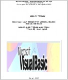 Giáo trình Lập trình Visual Basic (Phần 1): Tổng cục dạy nghề - Nghề Lập trình máy tính