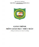 Giáo trình Giáo dục thể chất Phần 2: CĐ nghề số 21 (Chuẩn nhất)