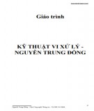 Giáo trình Kỹ thuật Vi xử lý Nguyễn Trung Đồng: Phần 1 (Chuẩn Nhất)